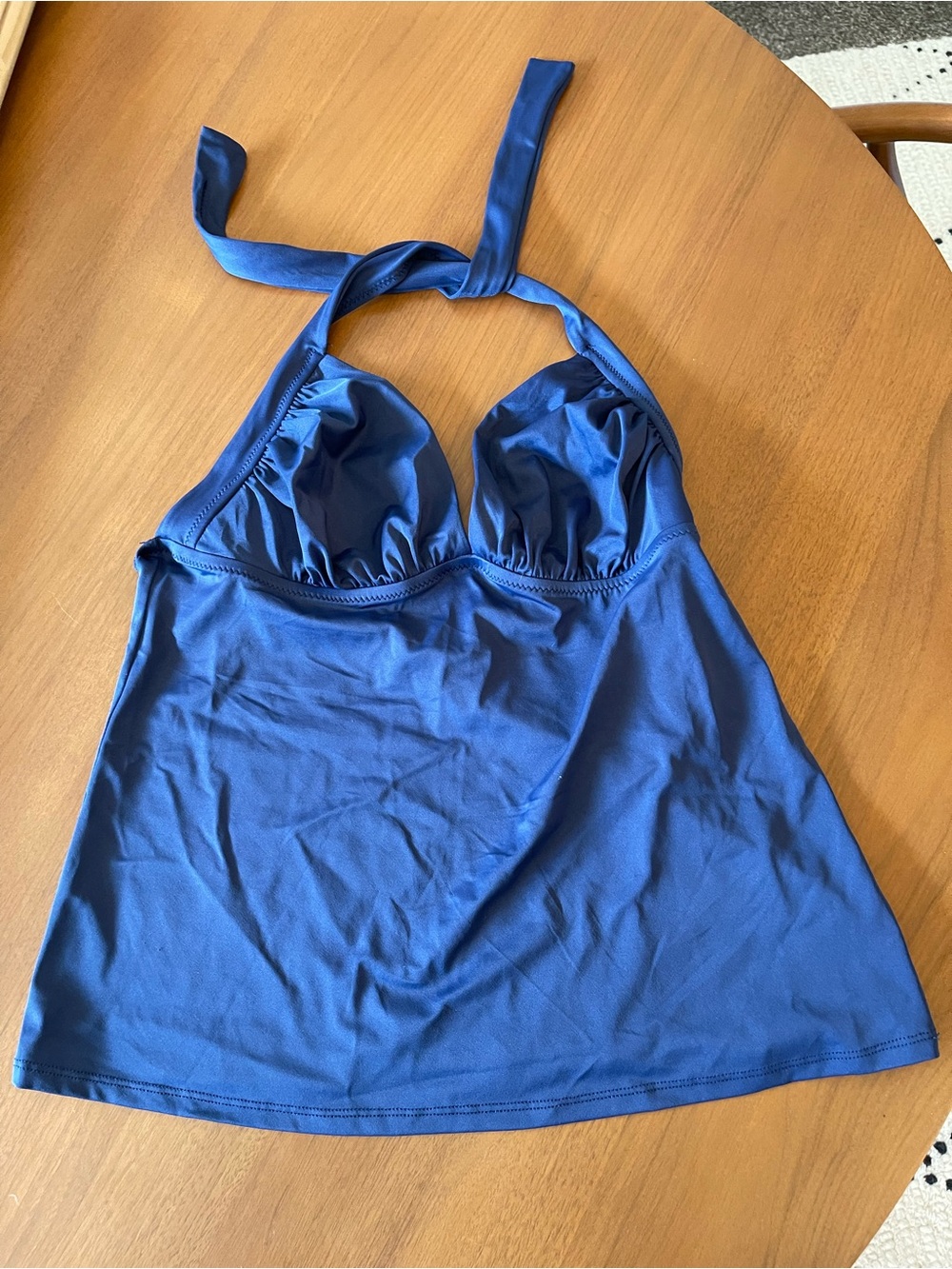 J. Crew Tankini Halter Top D Cup
